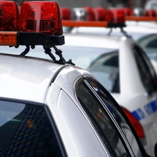 Officer Cars Lined Up